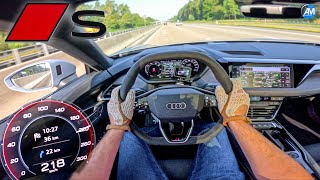 NEW etron GT S 680hp  0200 kmh acceleration🏁  by Automann in 4K [upl. by Ayenat]