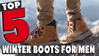 Best Men Winter Boots Reviews 2024  Best Budget Men Winter Boots Buying Guide [upl. by Koehler]