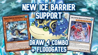 Brand New ICE BARRIER ❄️ Deck Ice Barrier Combo Showcase amp Decklist  YuGiUh Master Duel [upl. by Ahsinaw]