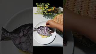 Simple instructions for making steamed fish with fragrant onions food cooking [upl. by Farkas]