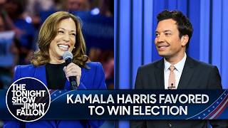 Kamala Harris Accepts Democratic Nomination Trump to Host Insurrection Awards Gala  Tonight Show [upl. by Hakaber]