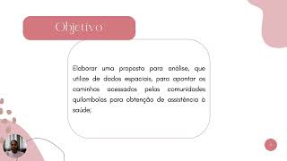 Análise das Condições de Saúde da População Quilombola da Baía de Todos os Santos [upl. by Tadeas]