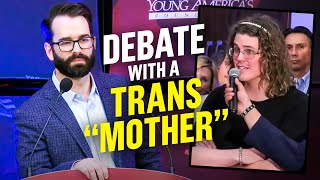 A Trans quotMotherquot Debates Matt Walsh On Womanhood [upl. by Ailegave]