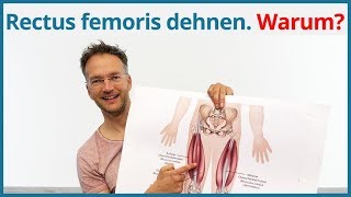 Rectus femoris dehnen ✅ Yoga Übungen für die Oberschenkel [upl. by Essenaj]