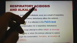 Respiratory acidosis الحماض التنفسي 🧠 [upl. by Libyc]