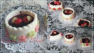 🍒Pâtisserie algérienne 🍒 Snidket el fakia  Recette dun gâteau sans cuisson en forme de cerise [upl. by Lyle]