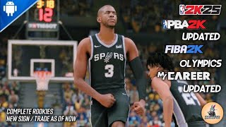 NBA 2K20  2K25 Updated Roster  New Update  Gameplay  New Sign  Trade As of Now  Rookies [upl. by Garneau]