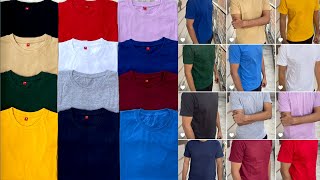 True Biowash Super Combed Plain Cotton T shirt Wholesale [upl. by Enirehtak]