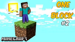 Doing TIMEPASS in ONE BLOCK MINECRAFT SURVIVAL [upl. by Carie]