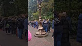 Danse macabre opening day queue Efteling [upl. by Aeduj]