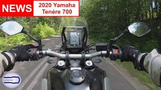 2020 Yamaha TENERE 700  Top Speed Acceleration Engine Akrapovic Max Torque Rally [upl. by Atteiluj]