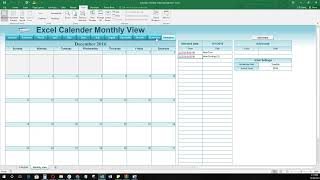 Dynamic Appointment Scheduler  Calendar Monthly View [upl. by Ynaffit287]