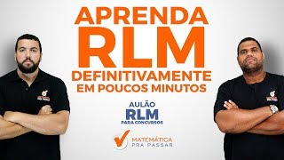 RACIOCÍNIO LÓGICO PARA CONCURSOS APRENDA RLM DEFINITIVAMENTE2019 [upl. by Buddy]