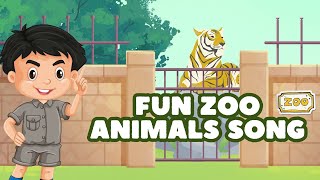 Zoo Animals Song comes to Life in This Exciting Adventure [upl. by Adranoel534]