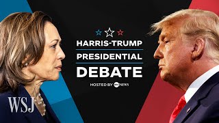 Full Debate Harris vs Trump in 2024 ABC News Presidential Debate  WSJ [upl. by Ahar408]