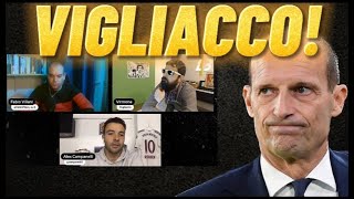 ALLEGRI ROVINA pure la PASQUA  LazioJuventus 10 [upl. by Llehsram]