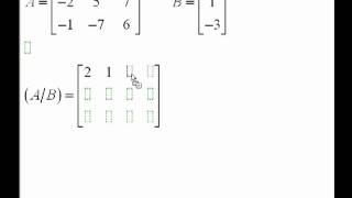 Matriz aumentada o ampliada videosdematematicascom [upl. by Nance436]