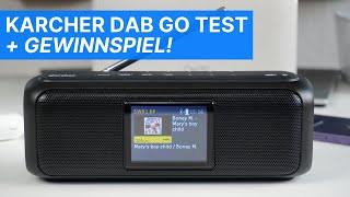 Günstiges DAB Radio mit Bluetooth Farbdisplay und TopKlang  Gewinnspiel Karcher DAB Go Test [upl. by Lanza]