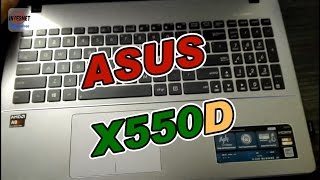 Disassemble Asus X550D  Take a part amp Cooler Cleanup [upl. by Anivek]