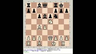 Stockfish 17 vs Midnight 9  Dunst Sleipner Caro Slav Defense chess [upl. by Cleary]