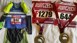 PRAGUE HALF MARATHON 2024  RACE VLOG [upl. by Ettener]