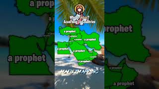 Who Is Jesus According To Countries mapping geography shorts [upl. by Etselec270]