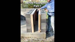 Brick Pizza Oven Part 1 The Stand [upl. by Skell73]