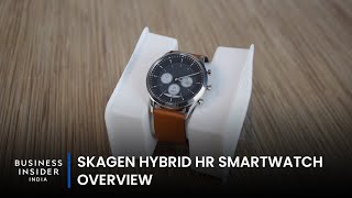 Skagen Hybrid HR Smartwatch Overview  Analogue Style Smartwatch [upl. by Eirrot520]