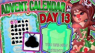 ADVENT CALENDAR DAY 13 DIAMOND GIVEAWAYS PAGEANTS amp GLITTERFROST ROBLOX Royale High Campus 3 [upl. by Enimrac]