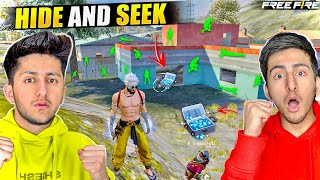 Playing Hide amp Seek In Full Map With Sunny Who Finds More Noobs  Garena Free Fire [upl. by Paluas]