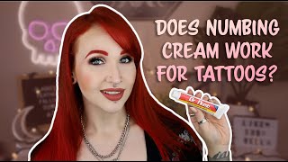 Does Numbing Cream Work for Tattoos  My Experience and Thoughts [upl. by Tnahsin648]