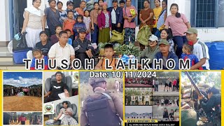 KUKILAND FIRING UPDATE  THUSOH LAHKHOM DATE 10112024  SML OFFICIAL [upl. by Eissak266]