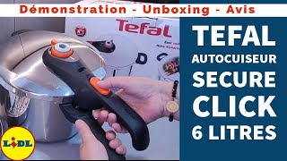 Tefal Autocuiseur Lidl 6 litres  Avis Démonstration Unboxing tefal [upl. by Sholley]