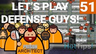 Prison Architect 20  Ep 51  D Up On The Deep Threat  Lets Play [upl. by Analiese319]