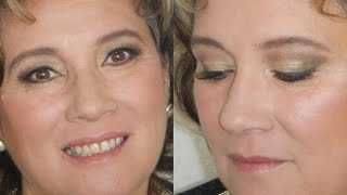 MAQUILLAJE DE DÍA PARA GUAPAS DE 50 AÑOS [upl. by Barrus]