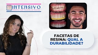 Facetas de resina Qual a durabilidade [upl. by Cathie]