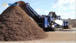 Peterson 5710C Mulch ReGrind with Two Loaders [upl. by Evangelina]