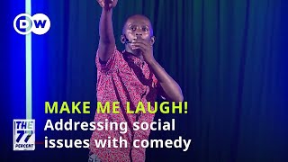 Kenyan comedian takes on no laughing matters [upl. by Anej]