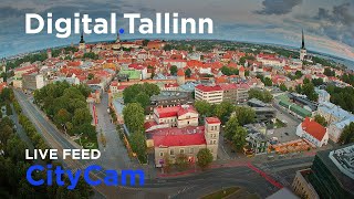 247 Live Stream 4K  DigitalTallinn CityCam [upl. by Pliner415]