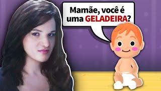 VIREI MÃE DE UM BEBÊ JUMENTO  Parenting Choices [upl. by Anikes526]