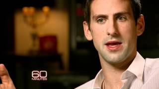 Novak Djokovic 60 Minutes Interview March 2012 [upl. by Brina]