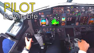 A Day in The Life as an Airline Pilot  B737 MOTIVATION HD [upl. by Aceissej]