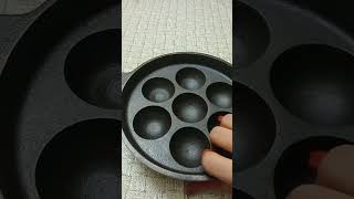 Cast iron pan paniyarakkal supportmychannel cast pan [upl. by Chicoine775]