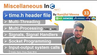 C33 Miscellaneous  timeh header file in C Programming language [upl. by Enomrej]