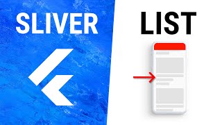 Flutter SliverList Widget [upl. by Willabella414]