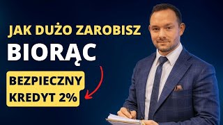 Jak dużo zarobisz biorąc bezpieczny kredyt 2 [upl. by Notliw]