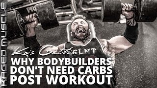 Breaking News NO Carbohydrates are needed post workout for Bodybuilders [upl. by Argella]