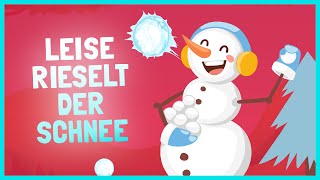 Leise rieselt der Schnee ☃️ Kinderlieder Weihnachten [upl. by Enyaw]