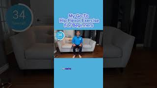 Beginner Chair Exercise for Hip Flexors [upl. by Asin949]