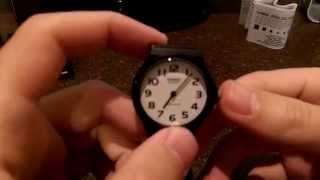 Casio MQ247B2 unboxing and timesetting [upl. by Downing301]